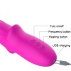 10 Speed Auto Thrusting and Heating Luxury Dildo USB Rechargeable